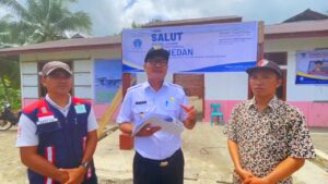 Wabup Nisbar Meninjau Lokasi UT Salut Kabupaten Nias Barat