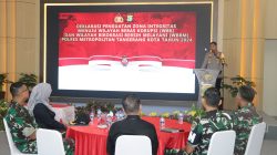 Polres Metro Tangerang Kota Deklarasi dan Tandatangani Penguatan Zona Integritas WBK dan WBBM