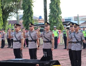 Kapolres Nias Tekankan Disiplin dan Profesionalisme dalam Sertijab Pejabat