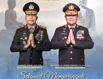 Polda Banten Ajak Perkuat Toleransi di Momentum Hari Raya Waisak 2570 BE