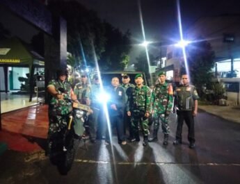 Koramil Serpong dan Cibodas Gelar Patroli Malam, Antisipasi Gangguan Kamtibmas