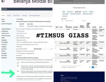 Proyek Rp34,8 Miliar DLH Kota Tangerang Disorot, LSM GIAS Pertanyakan Lolosnya Perusahaan Pemenang Tender