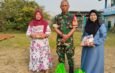 Koramil Batuceper Salurkan Bantuan Sembako untuk Warga di Benda, Perkuat Kepedulian Sosial TNI