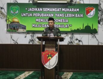 Peringati 1 Muharam 1448 H, Korem 052/Wijayakrama Gaungkan Semangat Perubahan Menuju Indonesia Maju