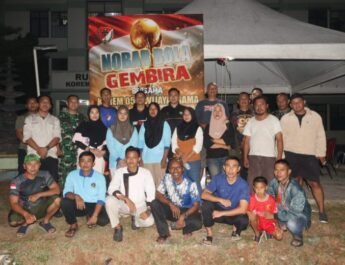 Nobar Piala Dunia 2026, Korem 052/Wijayakrama Pererat Kebersamaan TNI dan Masyarakat
