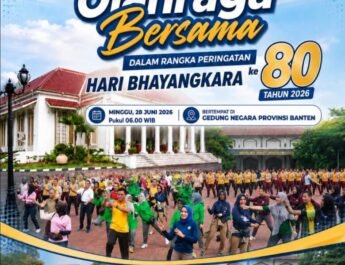 Polda Banten Ajak Masyarakat Meriahkan Gebyar Olahraga Bersama Hari Bhayangkara ke-80