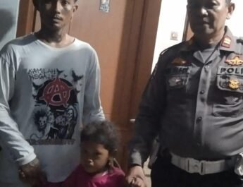 Polsek Cikupa Bantu Temukan Orang Tua Bocah yang Sempat Hilang