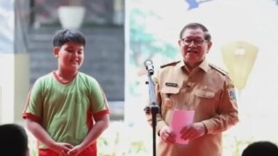 Arjuna, Siswa SD Berprestasi Tampil Bersama Gubernur DKI di Hari Anak Nasional 2026