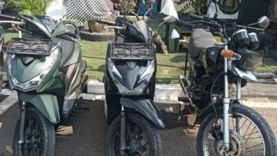 GPS Antar Polisi Ringkus Tiga Terduga Pelaku Curanmor di Karawang