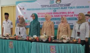 Hari Anak Nasional, DWP Tangsel Edukasi Siswa Cegah Bullying