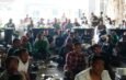 Korem 052 Gelar Nobar Argentina vs Swiss, Pererat Kebersamaan dengan Warga