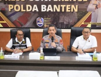 Polda Banten Sita 44.500 Bungkus Rokok Ilegal, Tiga Orang Diamankan