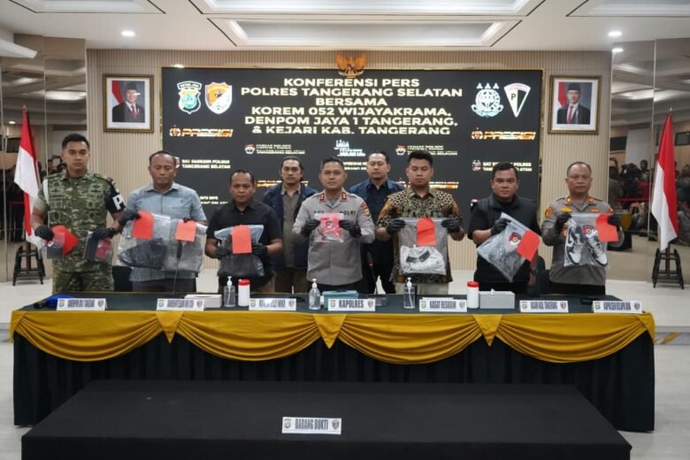 Polres Tangsel Ungkap Tuntas Kasus Tewasnya Prada Arif, Tujuh Pelaku Ditangkap