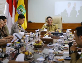 Pimpin Rakor Forkopimda, Sachrudin: Perkuat Sinergi Sukseskan Bulan Kemerdekaan