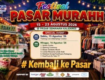 Festival Pasar Murah ASPEKRI Digelar di Pasar Semanan