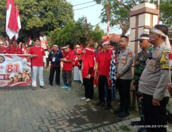 Jalan Santai HUT RI di Sukajadi Diikuti 500 Warga