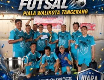 PWI Kota Tangerang Raih Juara II Piala Wali Kota 2026